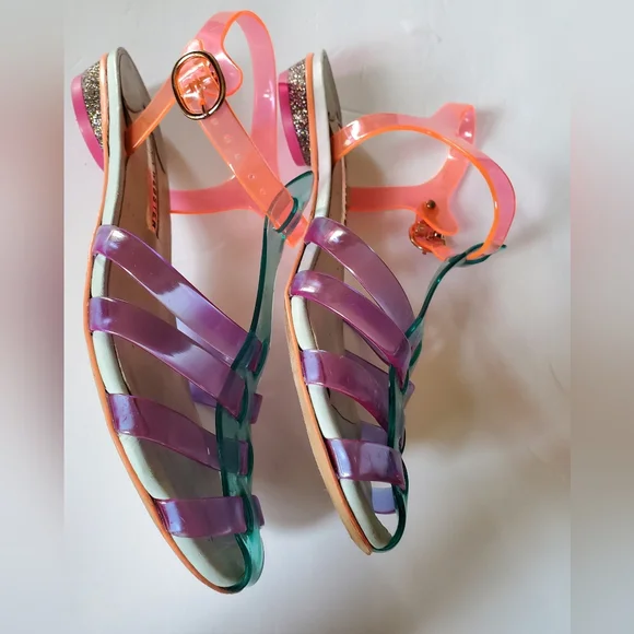 Sophia Webster Violetta Jelly Sandals Size 38 - Picture 2 of 6